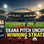 Ekana Cricket Stadium Pitch Report