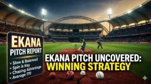 Ekana Cricket Stadium Pitch Report
